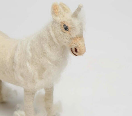 Handmade Felt Cotton Unicorn Toy