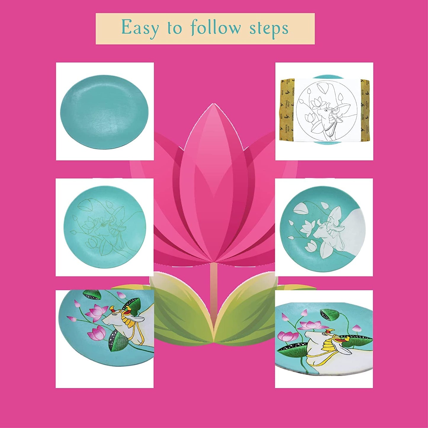 Paint Your Own Pichwai Art Painting Activity kit