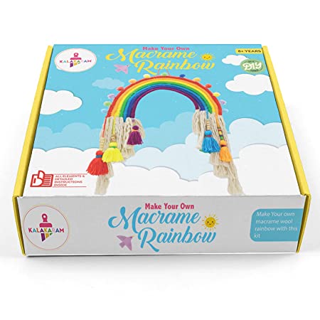 Magical Macrame Rainbow Activity Box